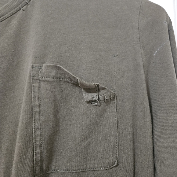 G-star raw men's Medium long sleeve green t shirt - Picture 11 of 12